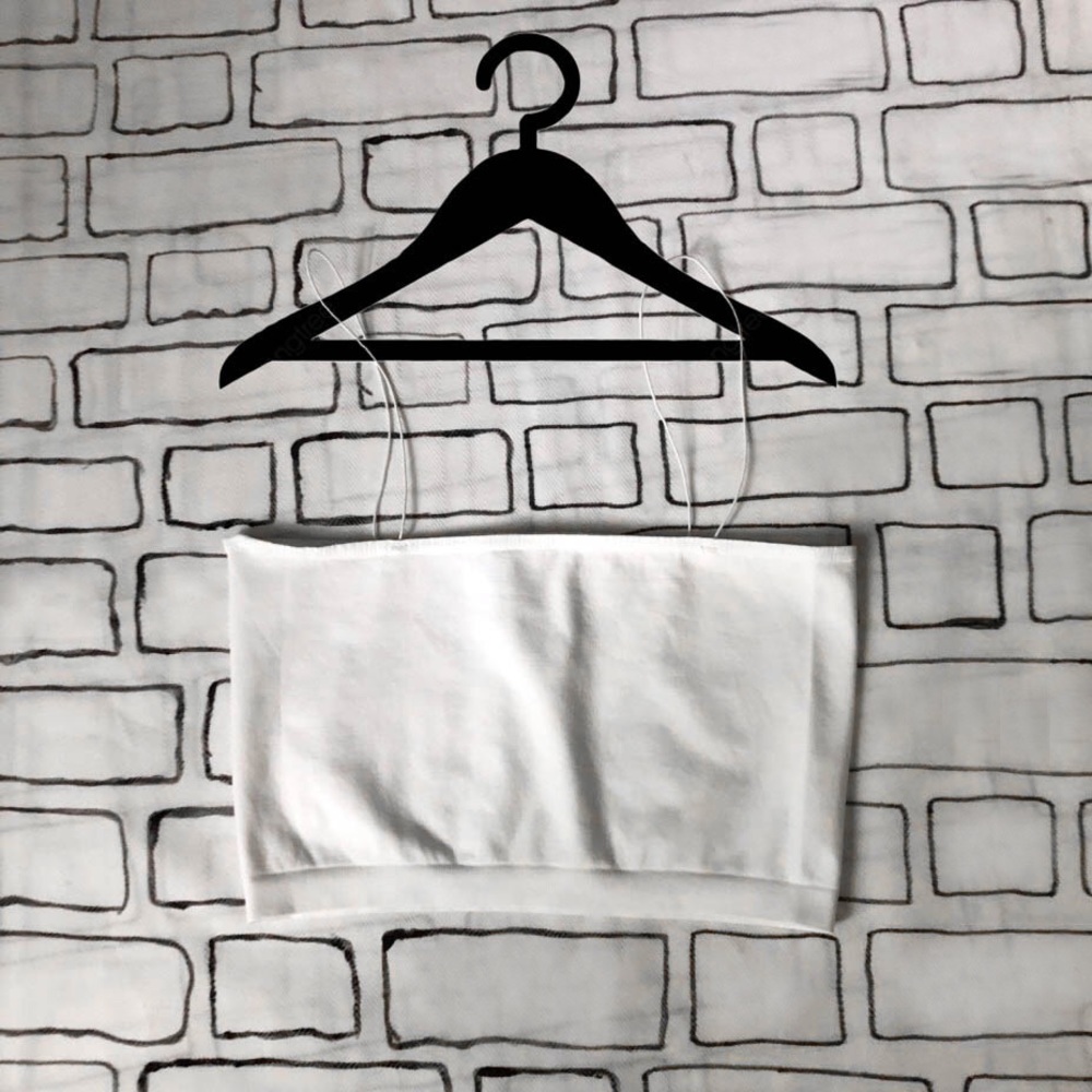 12th Tribe white square neck cami